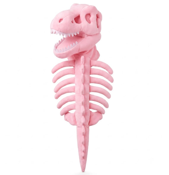 Glow-in-the-dark dinosaur skeleton pet costume, view 2
