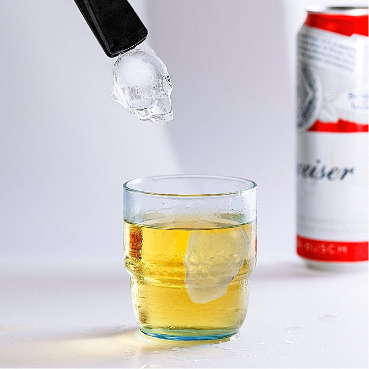 3D silicone skull ice mold, view 9