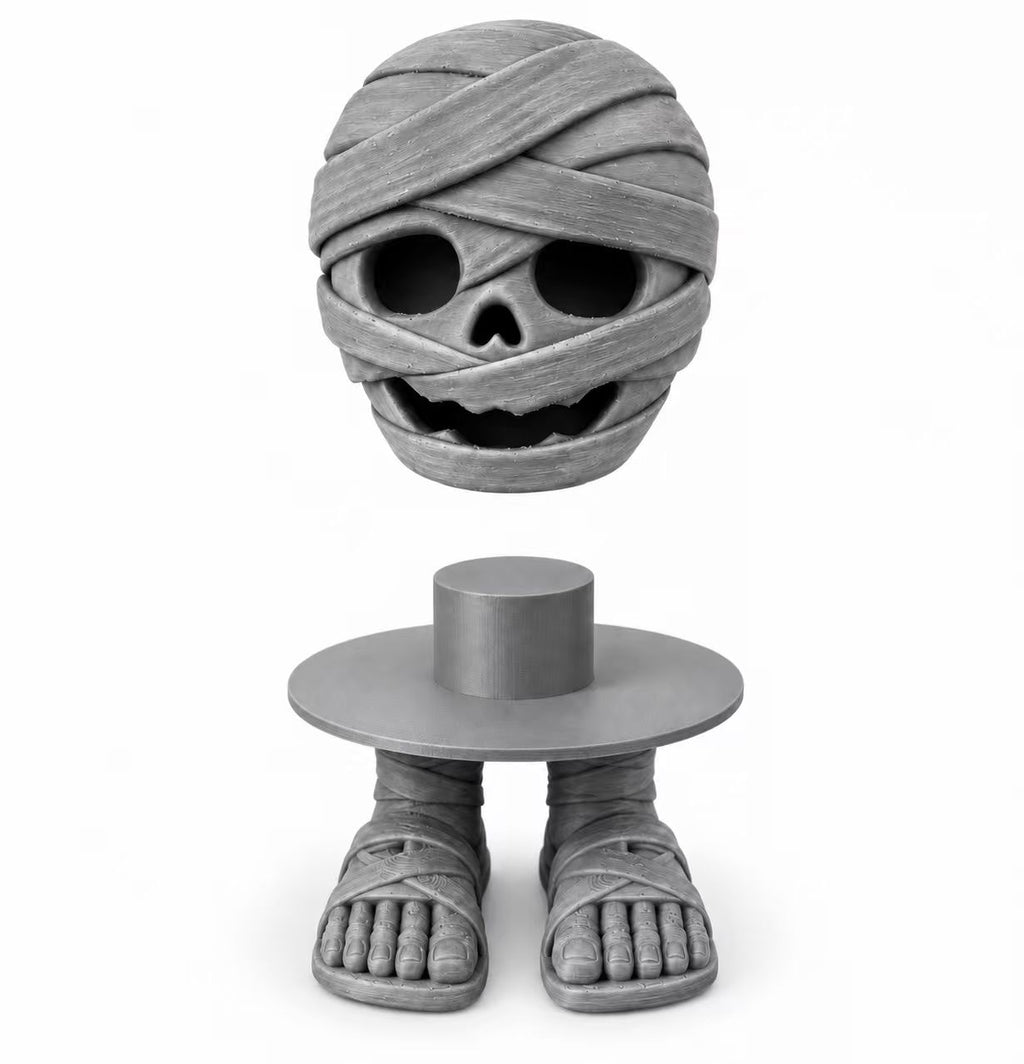 Mummy toilet paper holder, view 5