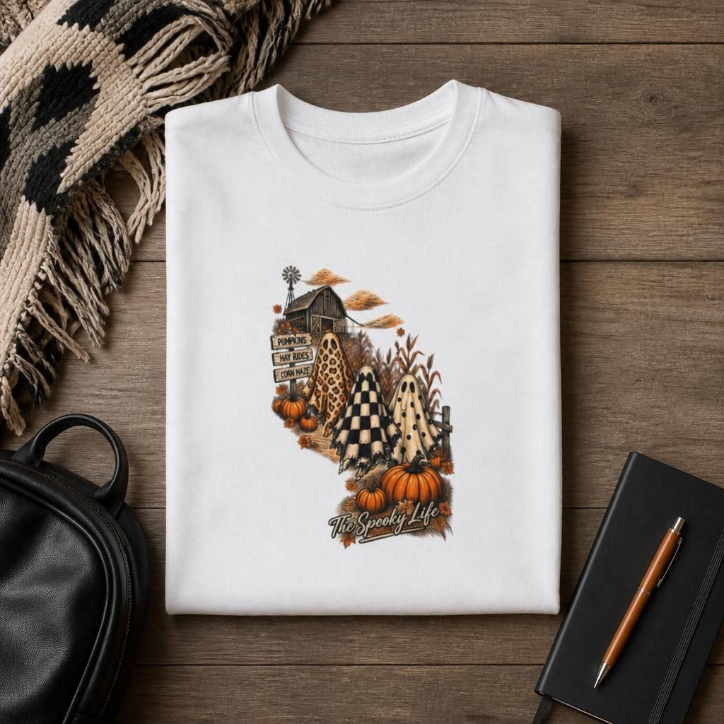 The Spooky Life Pumpkin Patch T-Shirt