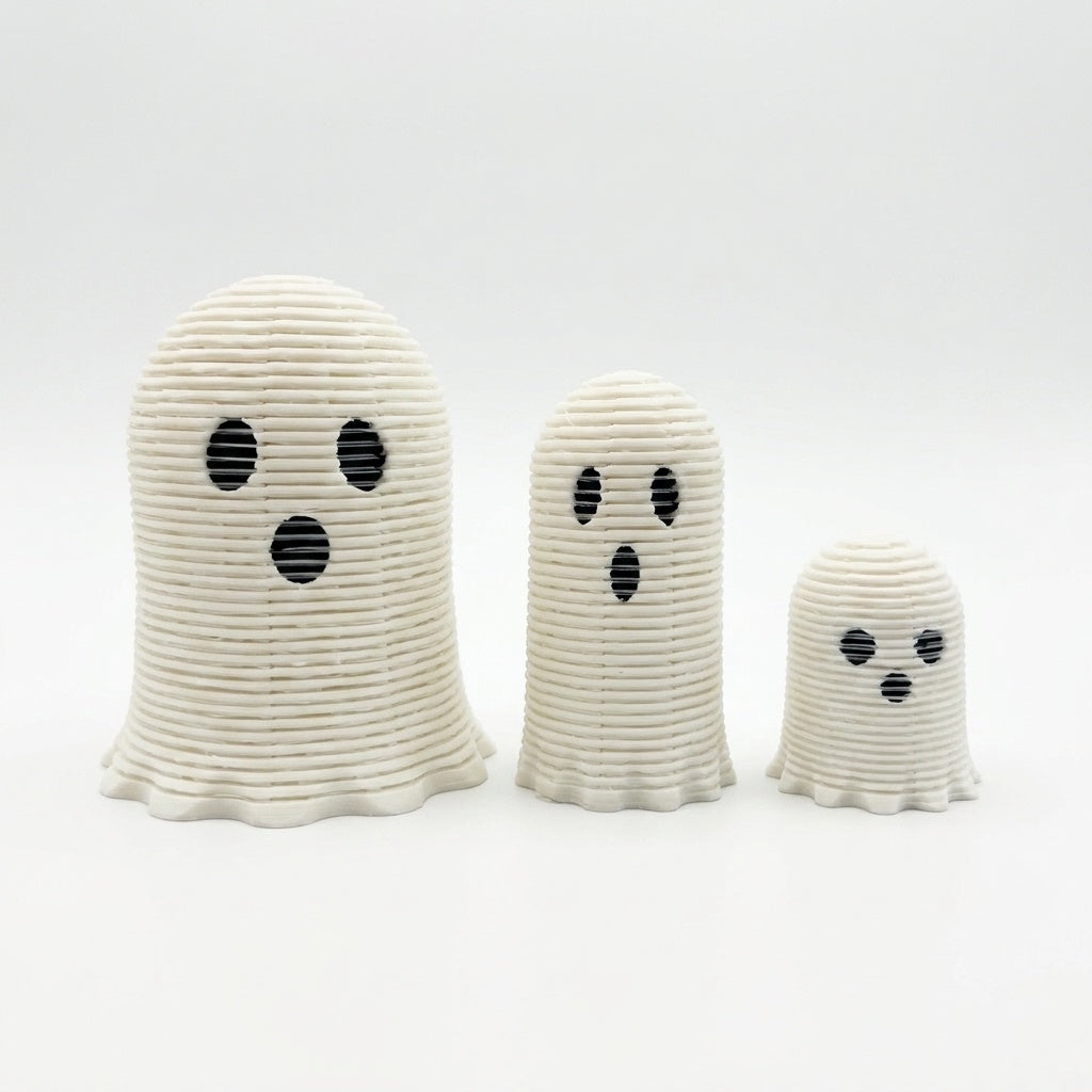 Wiggly spring ghost trio, view 4