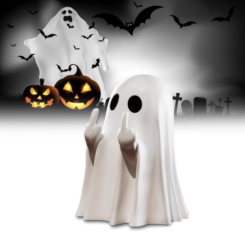 Sassy ghost figurine