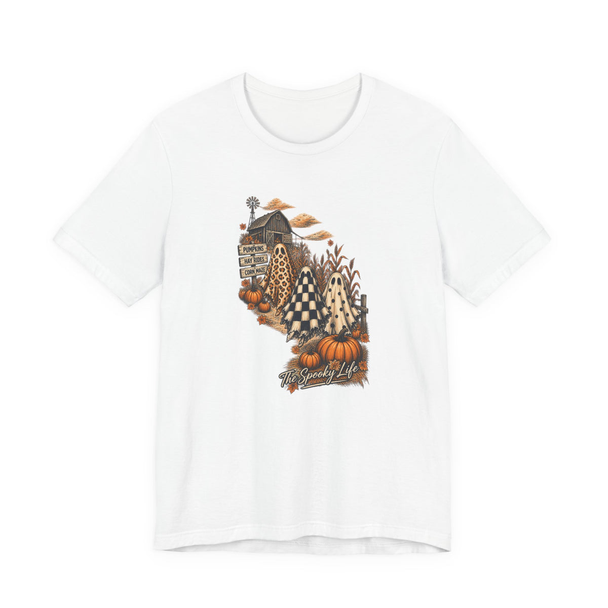 The Spooky Life Pumpkin Patch T-Shirt