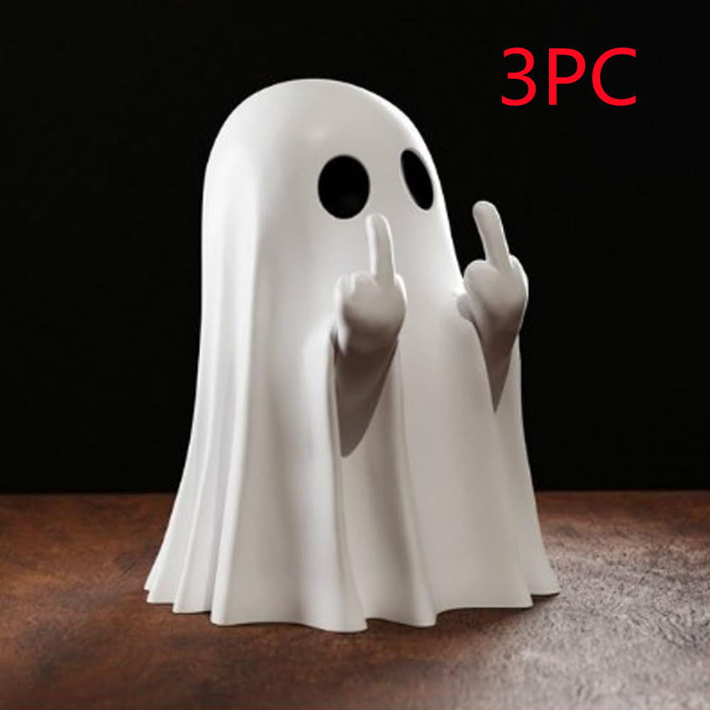 Sassy ghost figurine, view 2
