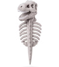 Glow-in-the-dark dinosaur skeleton pet costume, view 3