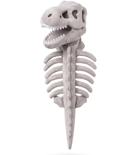 Glow-in-the-dark dinosaur skeleton pet costume, view 3