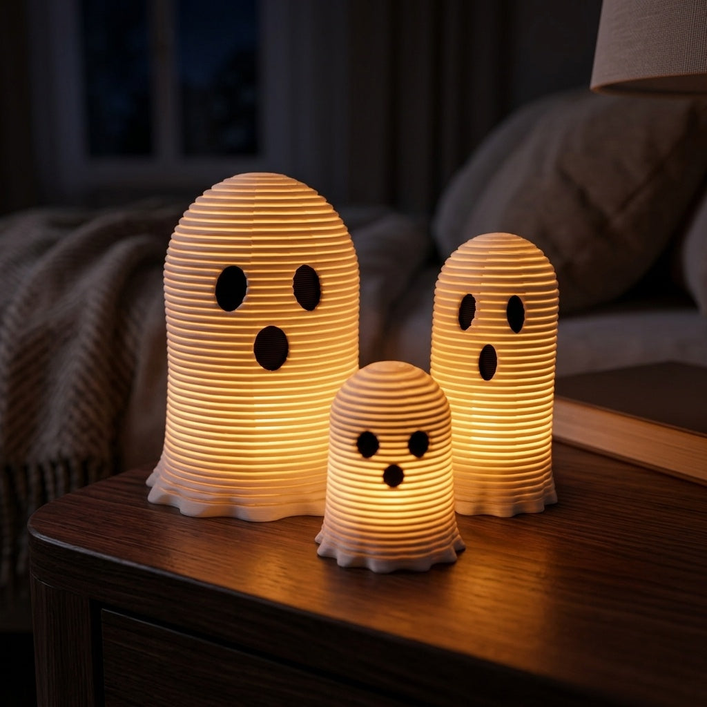Wiggly spring ghost trio, view 5