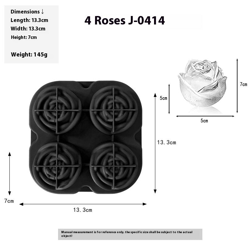 3D silicone skull ice mold, view 10