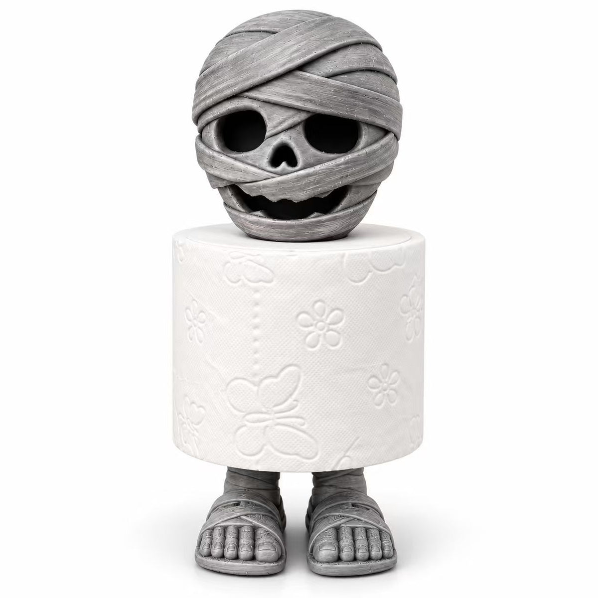 Mummy toilet paper holder, view 2