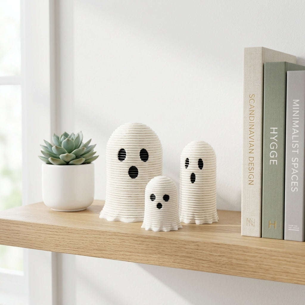 Wiggly spring ghost trio, view 2