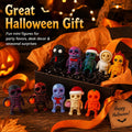 Mini skeleton figurines, 10-piece set
