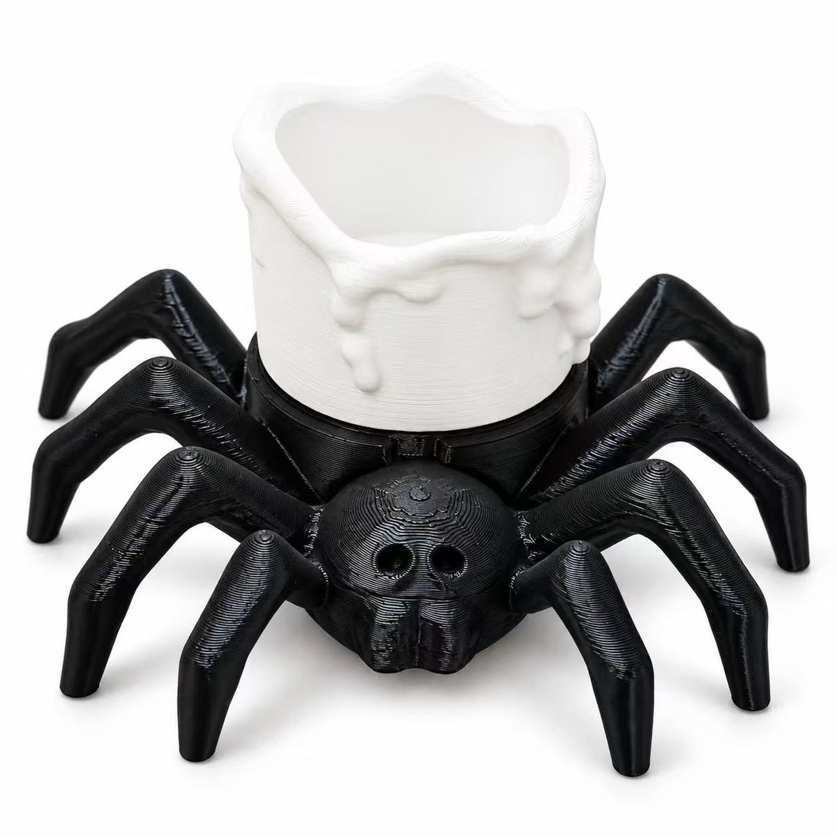 Spooky spider LED tealight holder, view 5