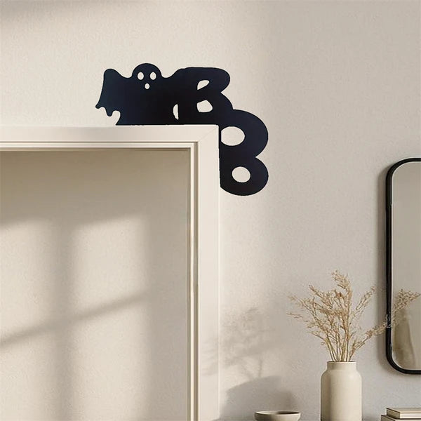 Spooky ghost door hanger, view 2