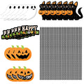 Halloween party straws with toppers, 25-pack, view 3