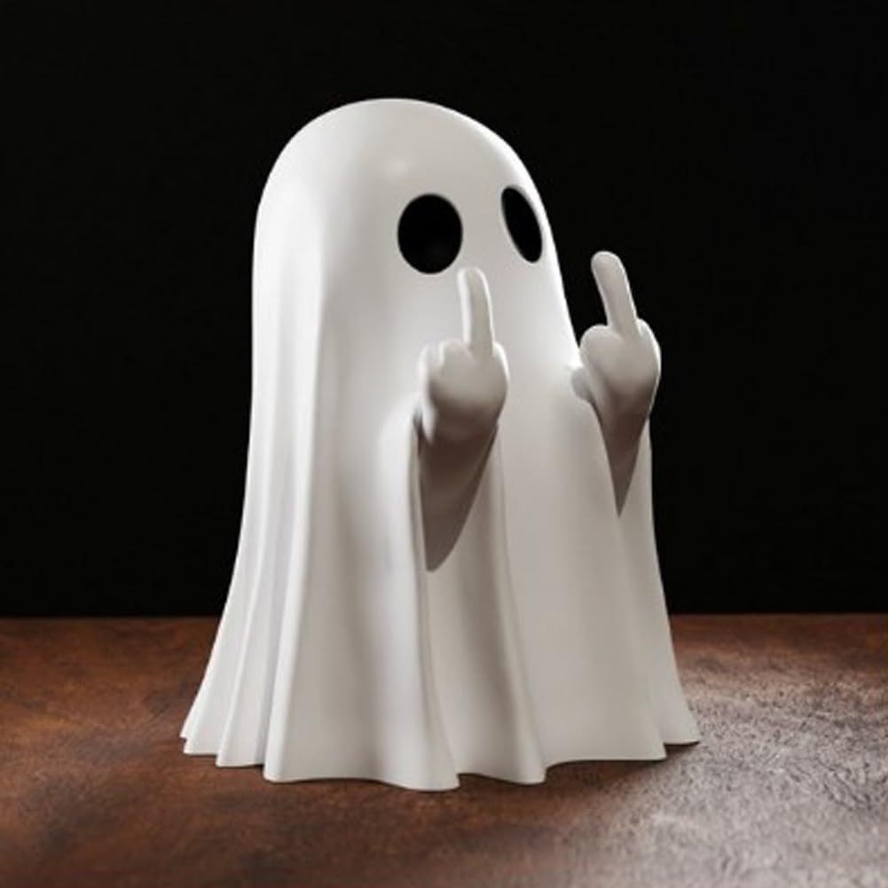 Sassy ghost figurine, view 3