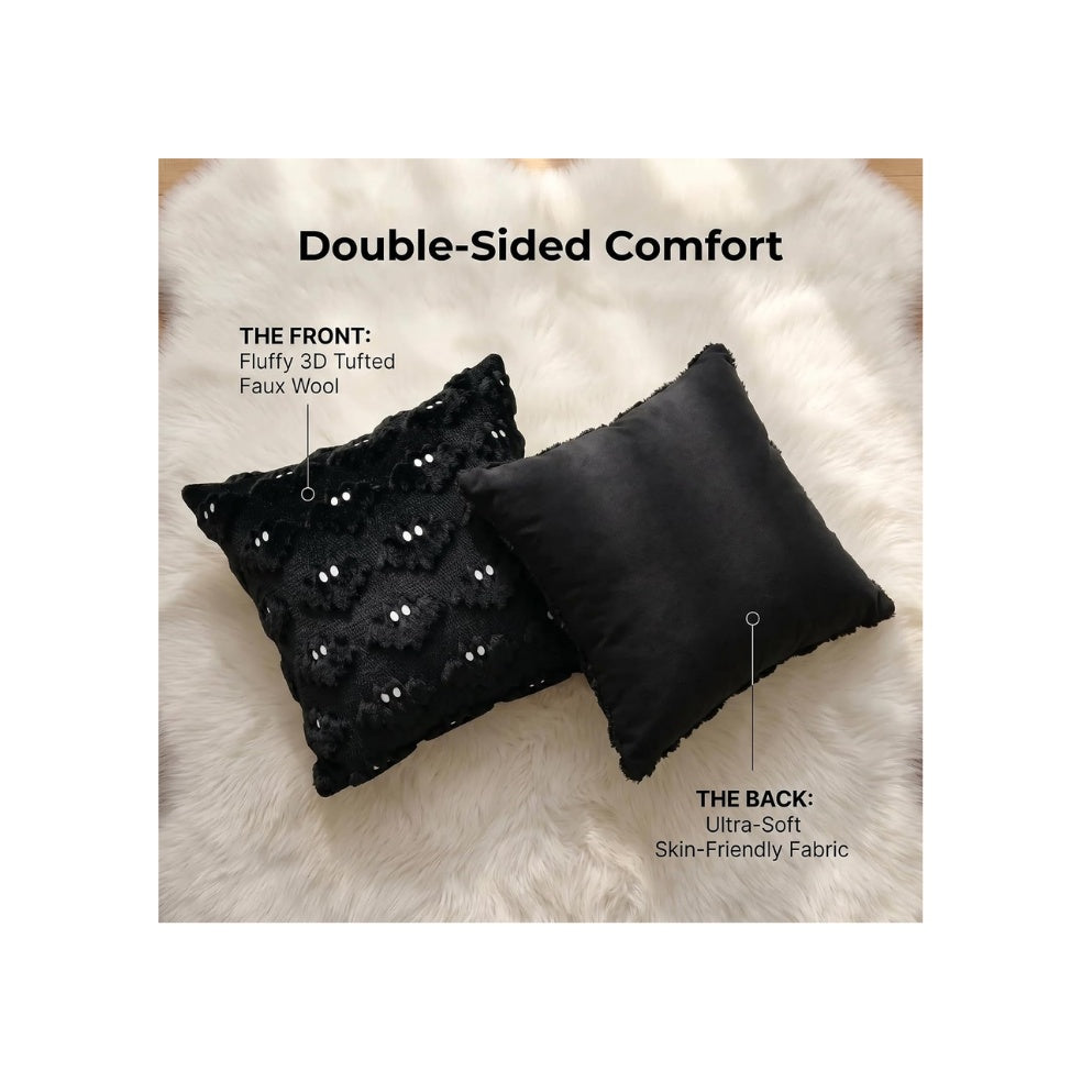 Halloween bat pillow covers, view 3