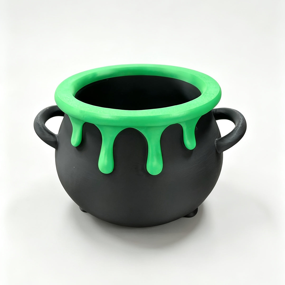 Witch's cauldron candy bowl, view 2